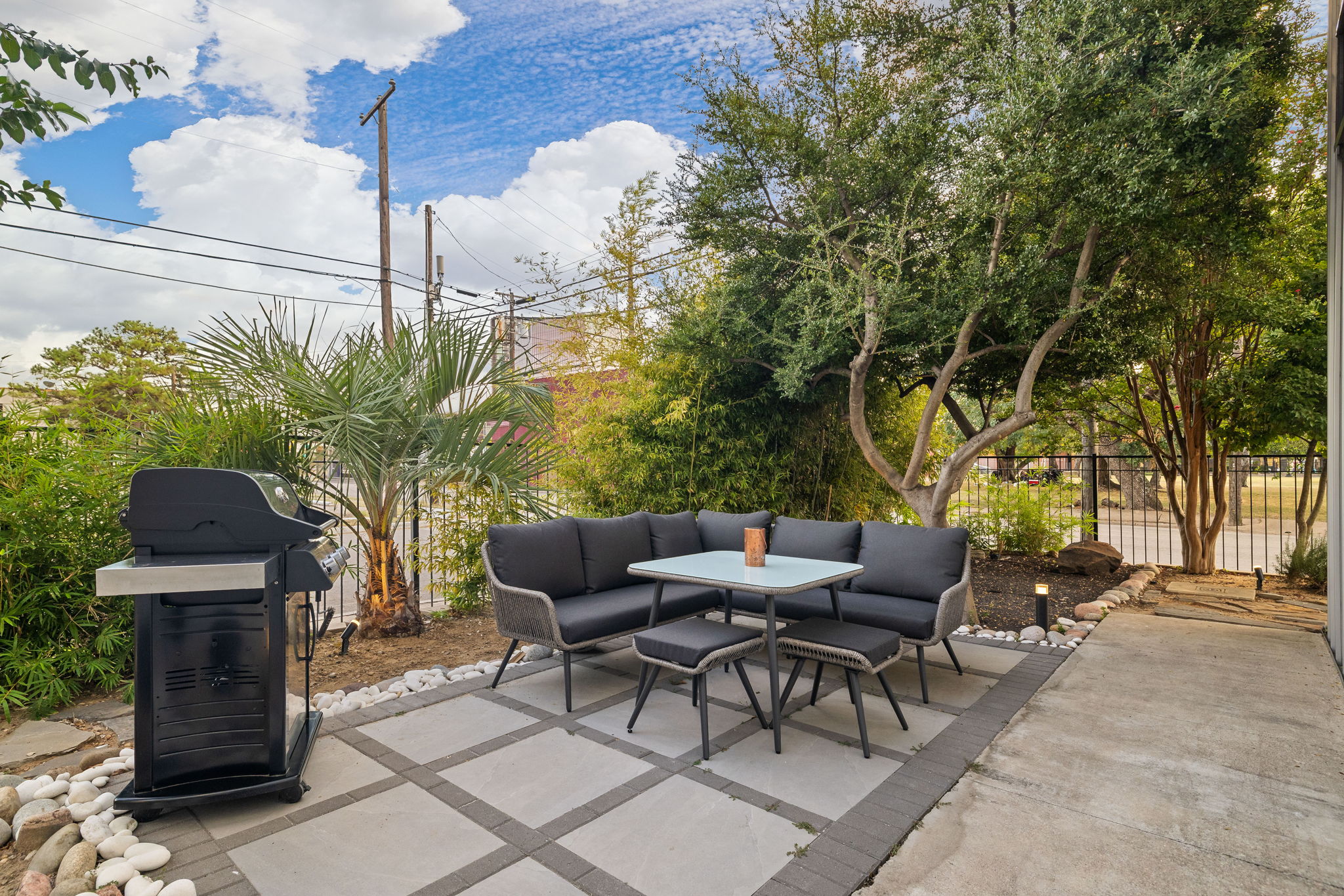 Powder room on second floor